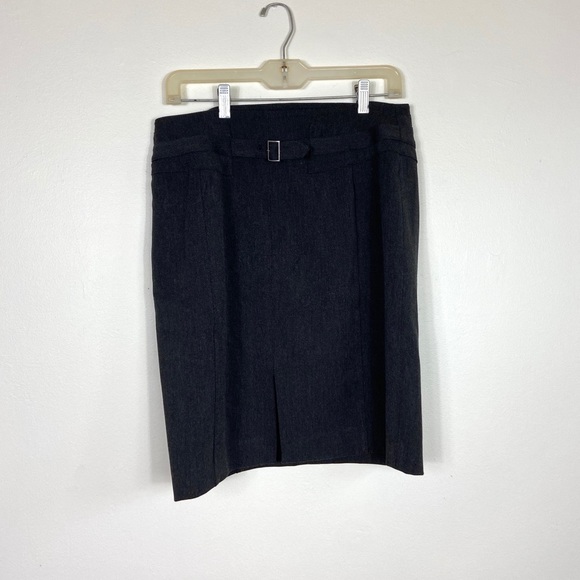 Express High Waisted Grey Tailored Skirt size 8 - Picture 11 of 16